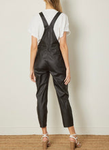 Load image into Gallery viewer, Olivia Faux Leather Overalls
