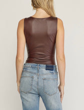 Load image into Gallery viewer, Lana Faux Leather Bodysuit
