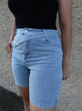 Load image into Gallery viewer, Fly Girl Bermuda Denim Shorts
